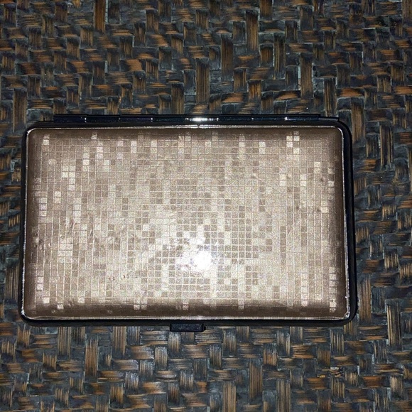 Gold Clutch with Credit Card Holder - Picture 5 of 9